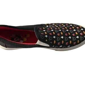 Disney Mickey Mouse Men's Slip‎ On Sneakers sz 11